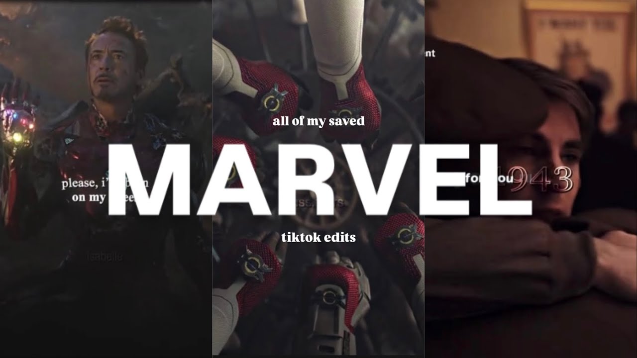 TIKTOK EDITS; mainly gut wrenching marvel edits and edits for Loki & Bucky girlies