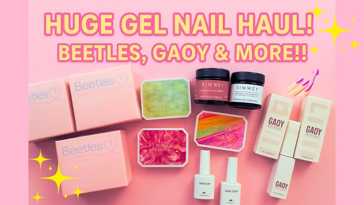 Amazon Nail Haul Unboxing 2025 | Affordable Nail Products & Must - Haves