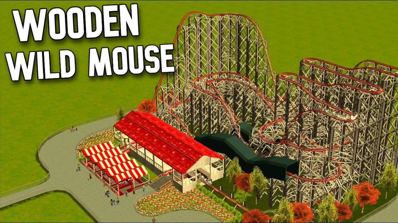 RCT3 Coaster Challenge #70 - Wooden Wild Mouse