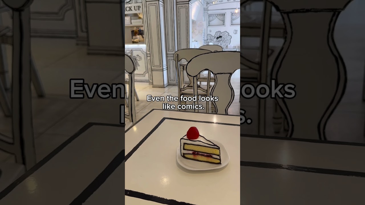 Wait&hellip; This Caf&eacute; is 2D!?