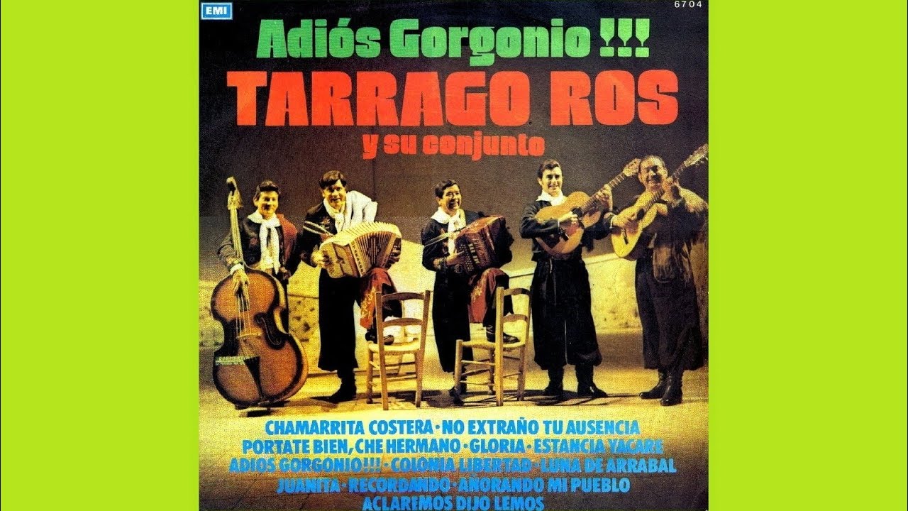 TARRAGO ROS - Adiós Gorgonio!!! (1975) DISCO COMPLETO
