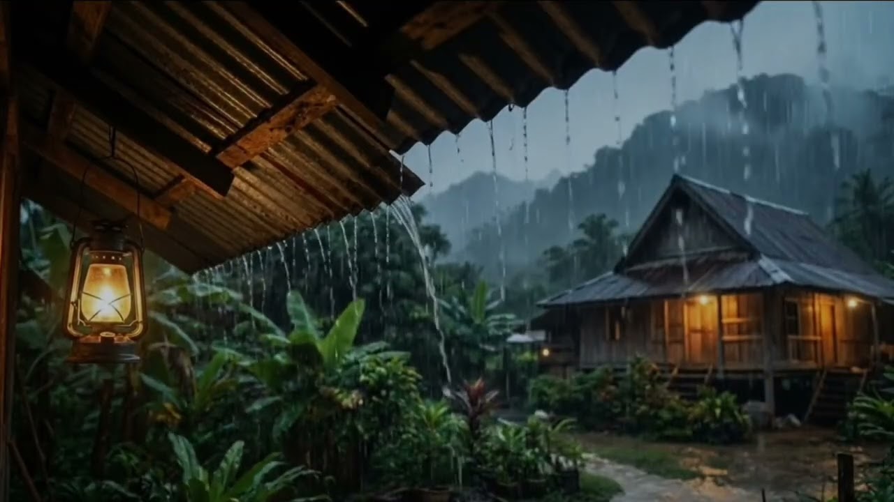 soothing sound of rain, good for sleeping