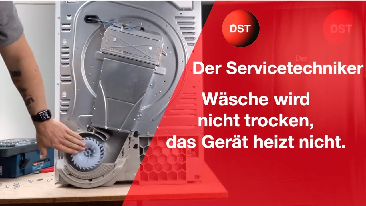 W&auml;sche wird nicht trocken, W&auml;schetrockner funktioniert nicht mehr.