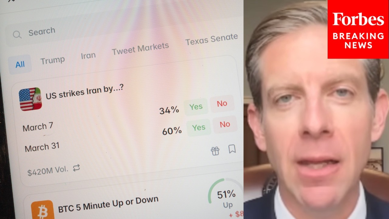 'It Really Needs To Be Illegal': Mike Levin Reacts To Bets Placed Before U.S. Attacked Iran