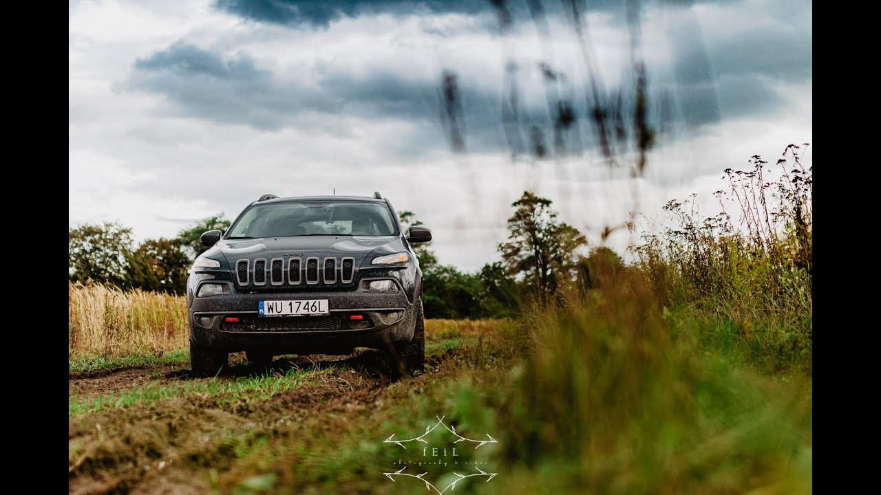 JEEP CHEROKEE KL TRAILHAWK first offroad test / Osmo action