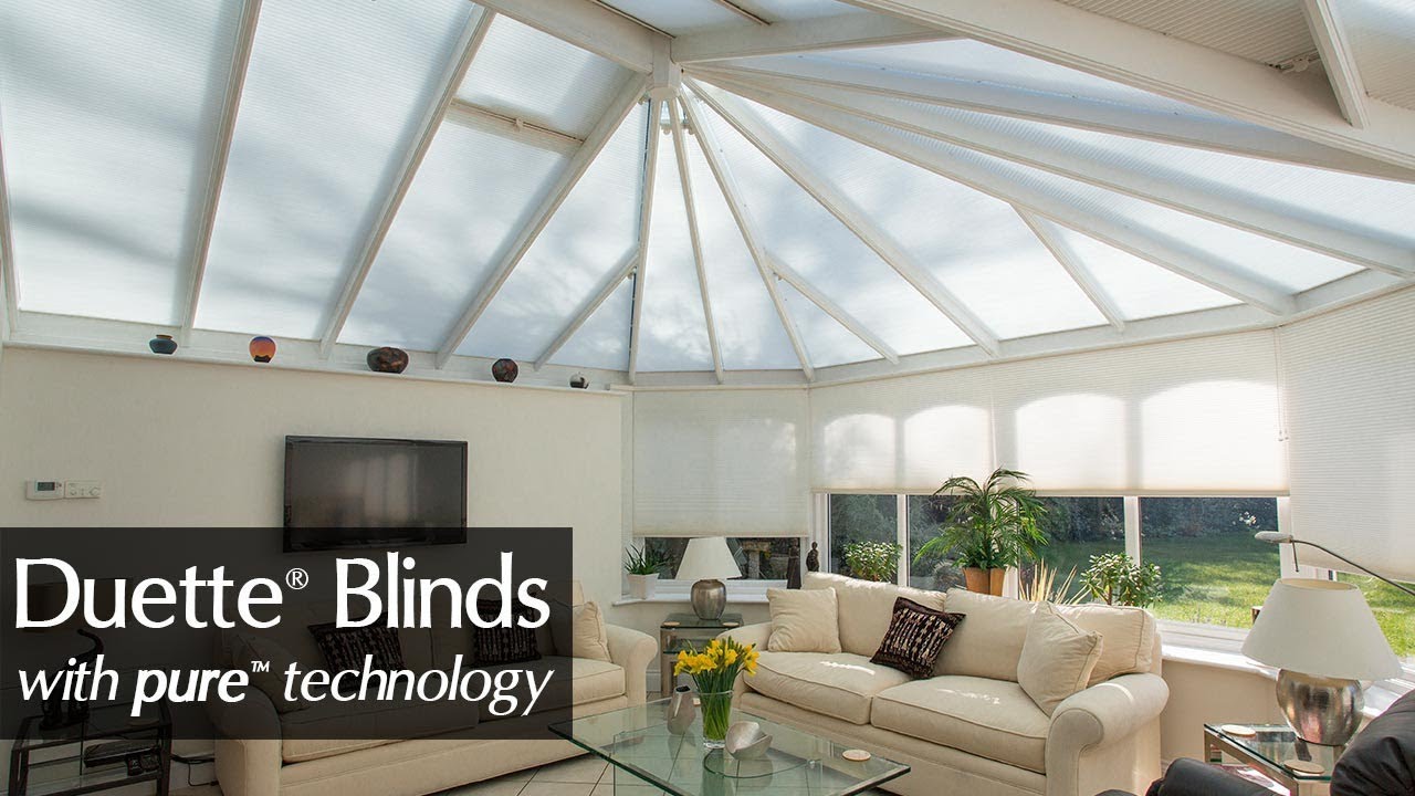 Duette® Blinds with pure™ Technology  - Conservatory Blinds Limited