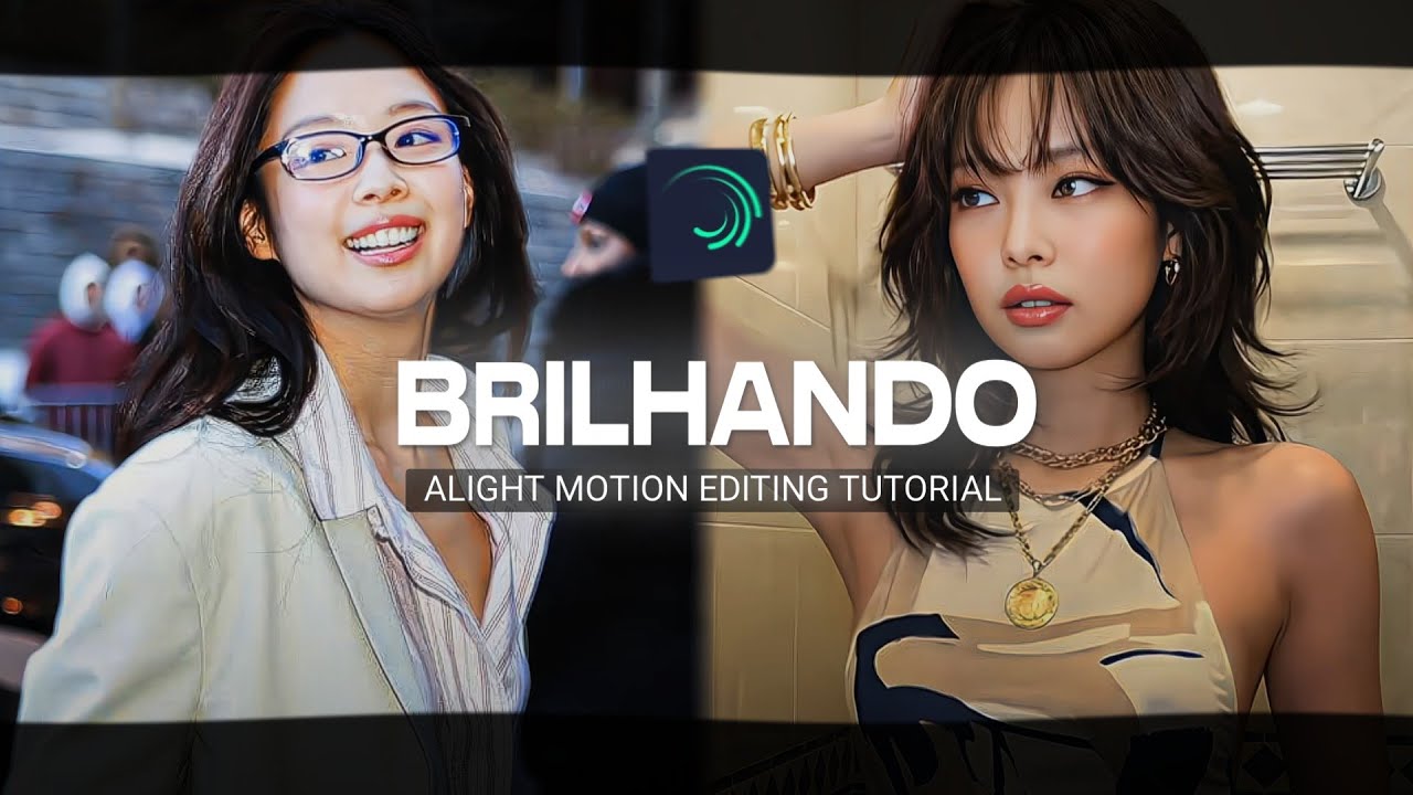BRILHANDO Kpop Style Full Editing Tutorial On Alight Motion 
