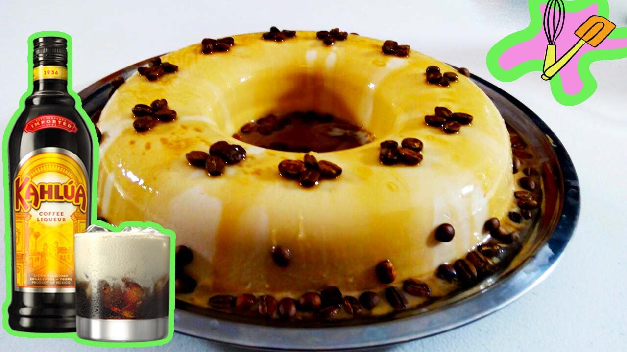 Gelatina de kahlua o licor de café (muy fácil) - Aprendiendo a cocinar