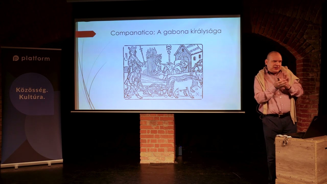 Az étkezés hatása az emberiség történelmére - Czike Gábor előadása /Platform