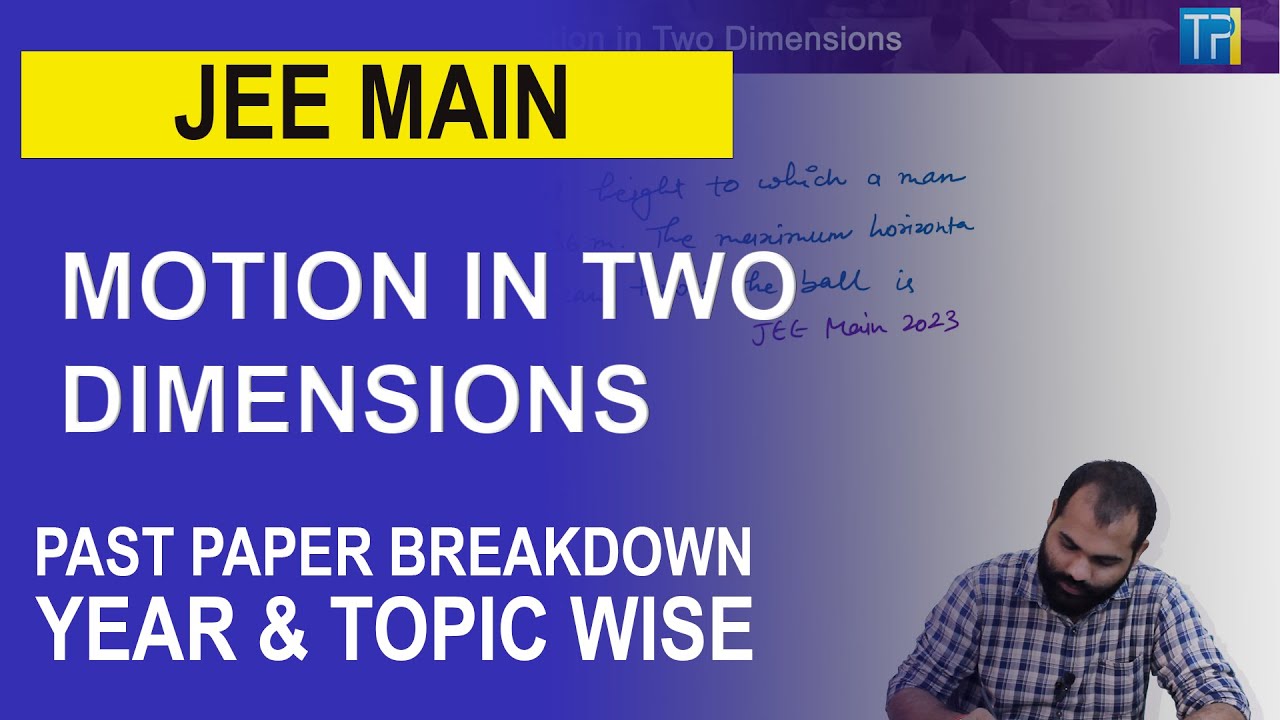 JEE Main Physics Riddles Solved 2023- Motion In Two Dimensions