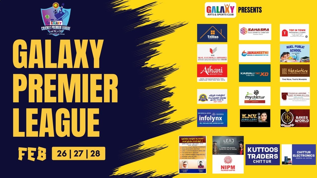 GALAXY PREMIER LEAGUE - Seson 1 || DAY01 ||  #webstreaming #cricket #sbpl