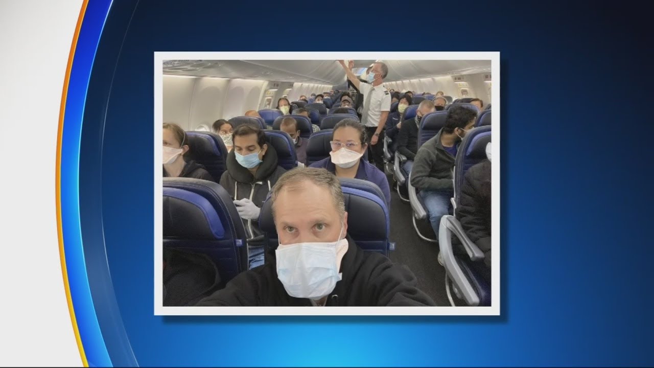 Photos Of Packed Flight To SFO During COVID-19 Pandemic Raise Safety Concerns