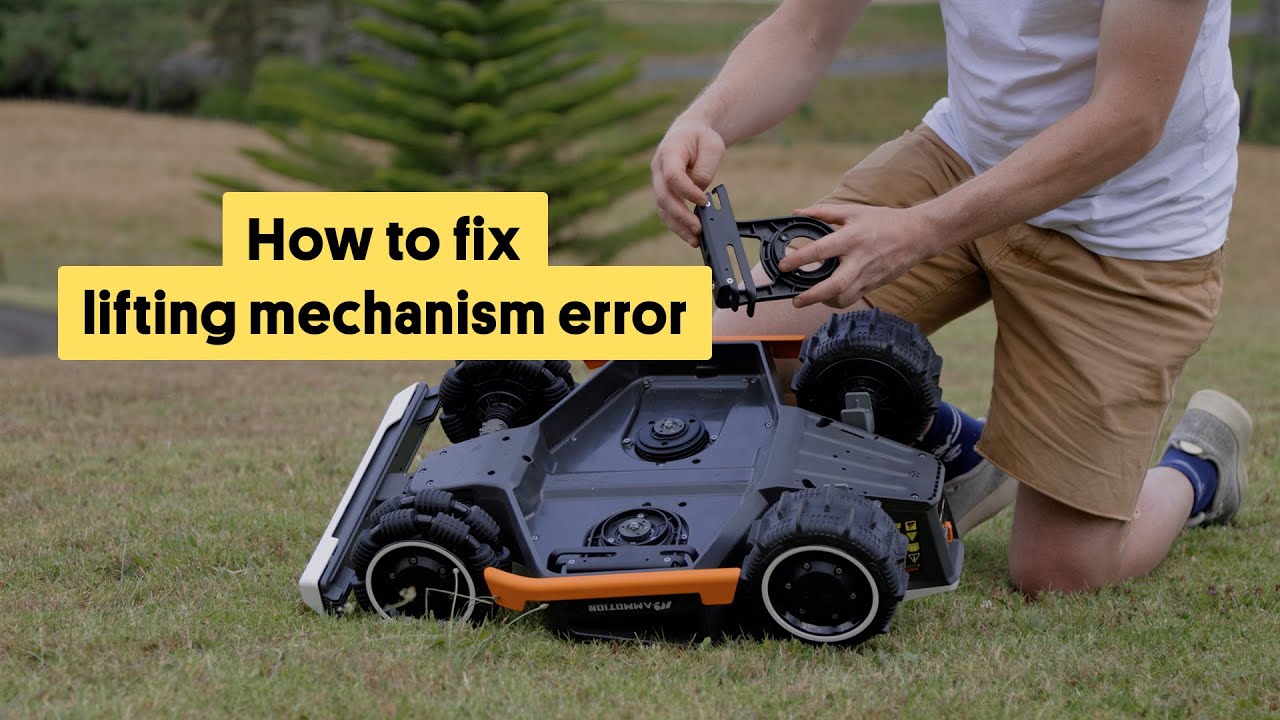 How to fix lifting mechanism error