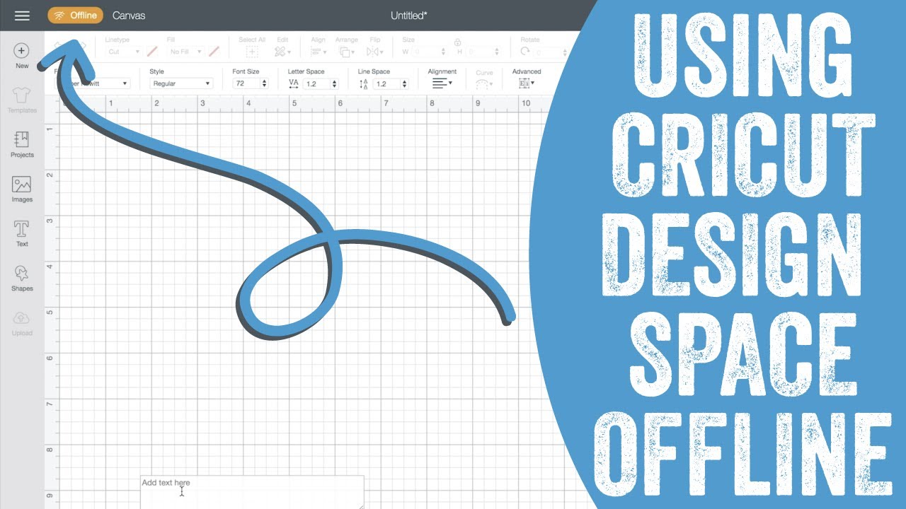 Everything you need to know about using Cricut Design Space OFFLINE (on your computer/ laptop)