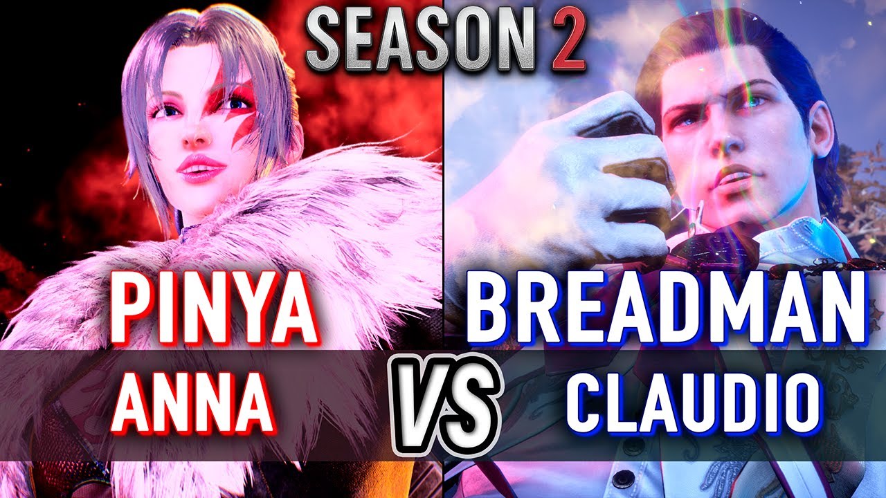 T8 🔥 PINYA (Anna) vs BREADMAN (Claudio) 🔥 Tekken 8 (SEASON 2) High Level Gameplay