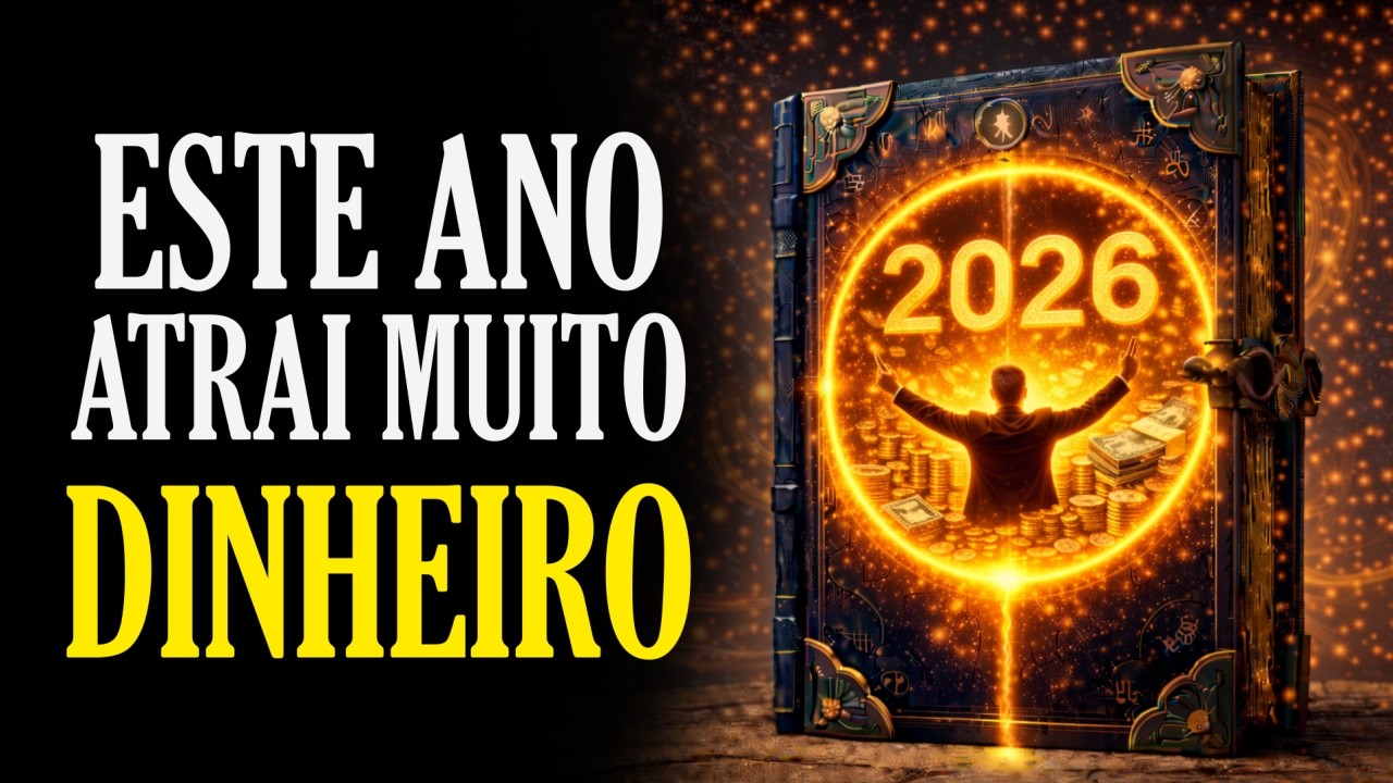 2026: Pare de perseguir o dinheiro e comece a ATRAÍ-LO HOJE
