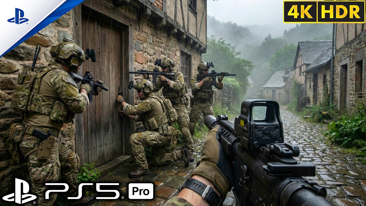 (PS5) Рейд на защиту мексиканского картеля | Ультрареалистичный геймплей [4K60FPS] Call of Duty