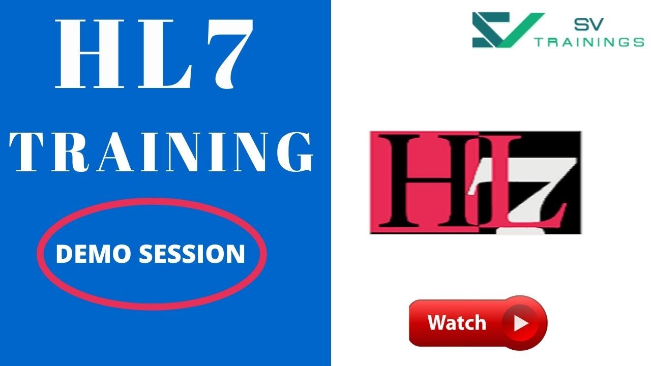 HL7 Tutorial For Beginner | HL7 Online Training Videos