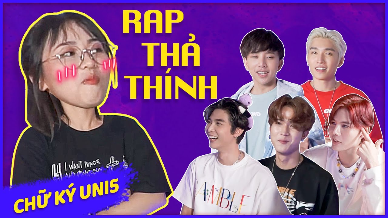 Uni5 mượn rap tỏ tình, Misthy hứng trọn rổ THÍNH || FAN GIRL LƠ TƠ MƠ