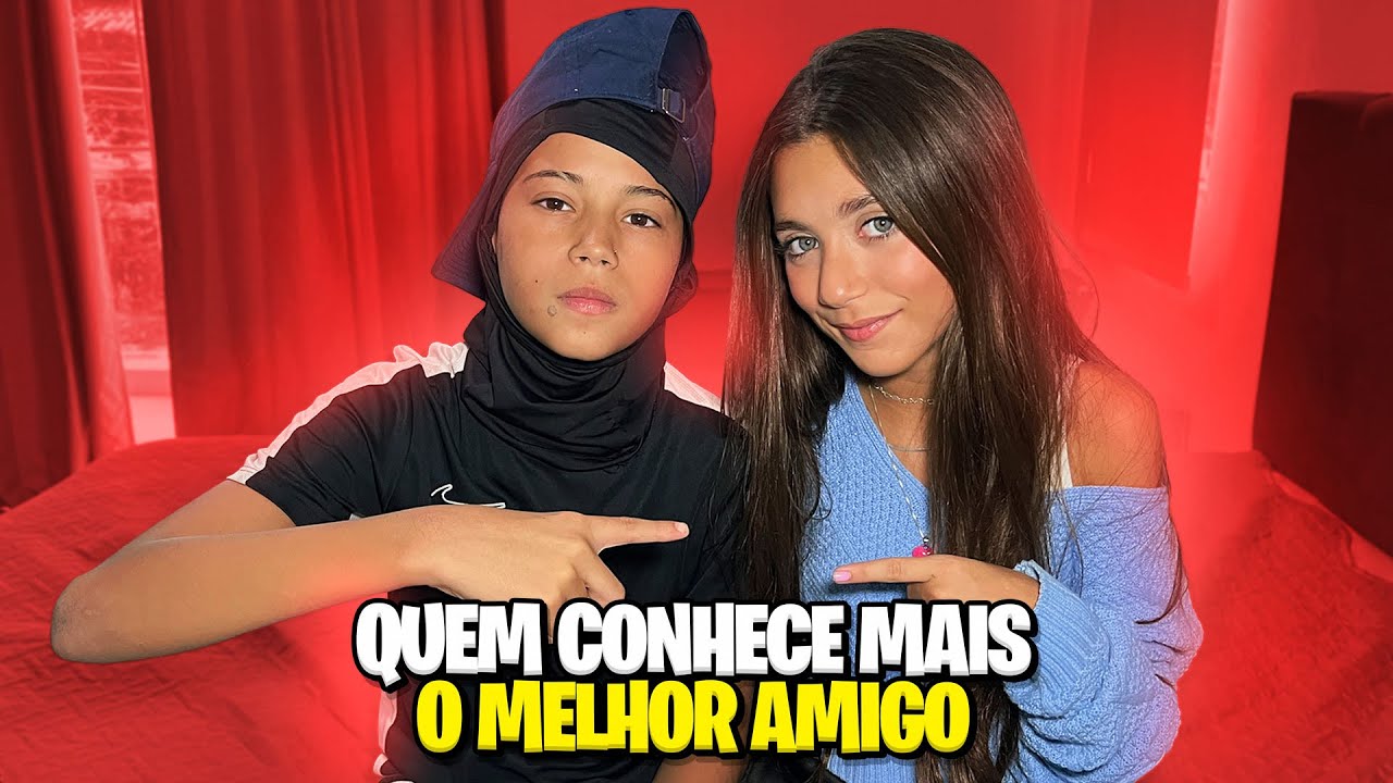 QUEM CONHECE MAIS O MELHOR AMIGO JP OU SOPHIA ? 😱 •Antônio e Jp• 