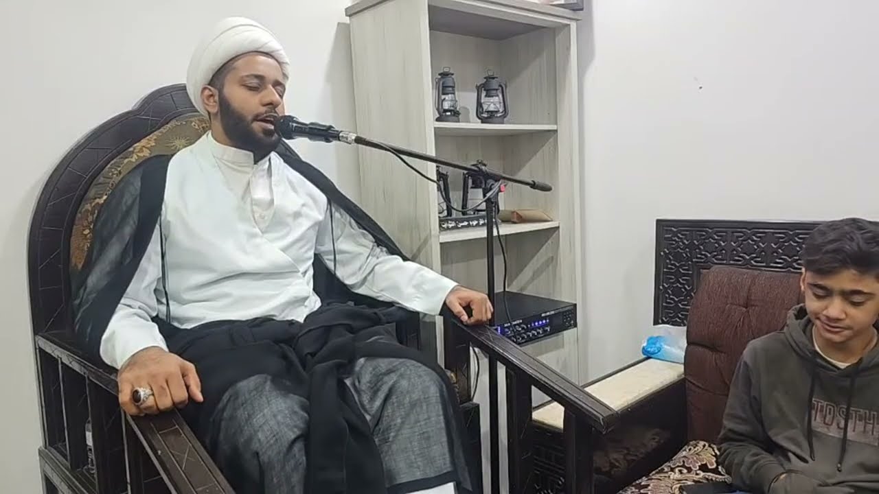 سماحة الشيخ مكي عبد ربه - اولاد مسلم مأتم المرحوم الحاج حسن الثواب 