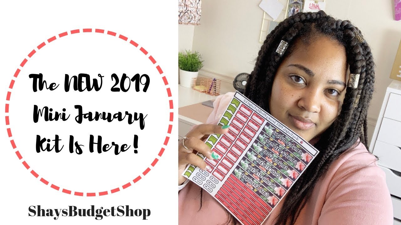 The new MINI January 2019 Monthly Budget Kit Is Here! ShaysBudgetShop