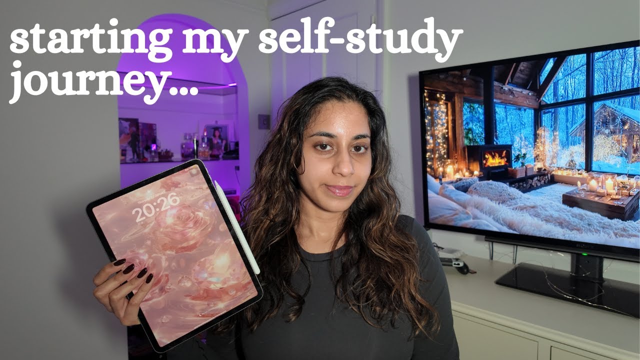 so I have decided to start self-studying as an adult....