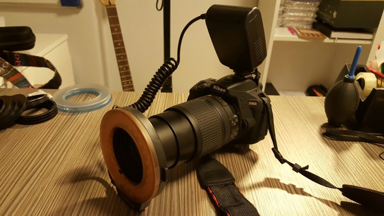 Unboxing HD 130 LED Ring flash
