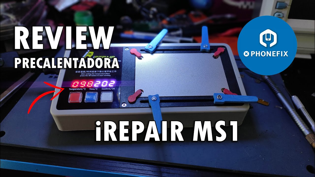 [ENG SUB]💥Review Plataforma para Desoldar universal Inteligente... iRepair MS1