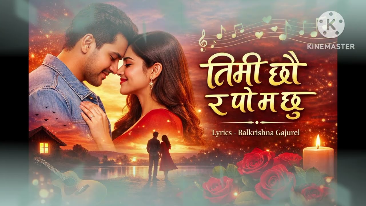 गीत - तिमी छौ र पो म छु || Timi chhau Ra Po Ma Chhu || Lyrics - Balkrishna Gajurel ||बालकृष्ण गजुरेल