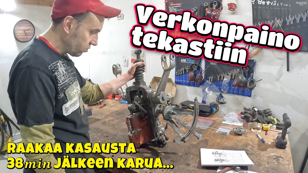 Fordson DEXTA - Nostolaitekannen kasaus | Perseelleen meni