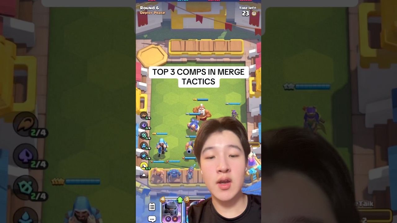 TOP 3 COMPS in Merge Tactics: Underground Edition!