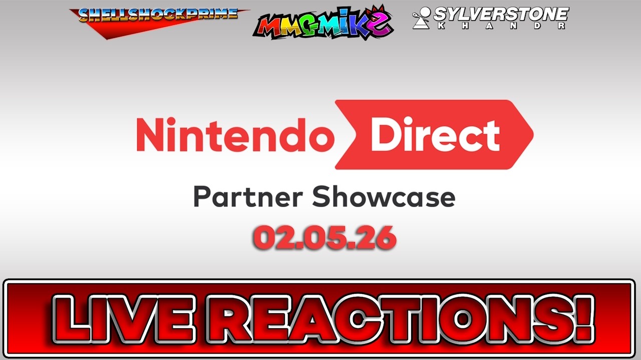 Nintendo Direct Partner Showcase (02/05/26) Live Reactions | ShellshockPrime