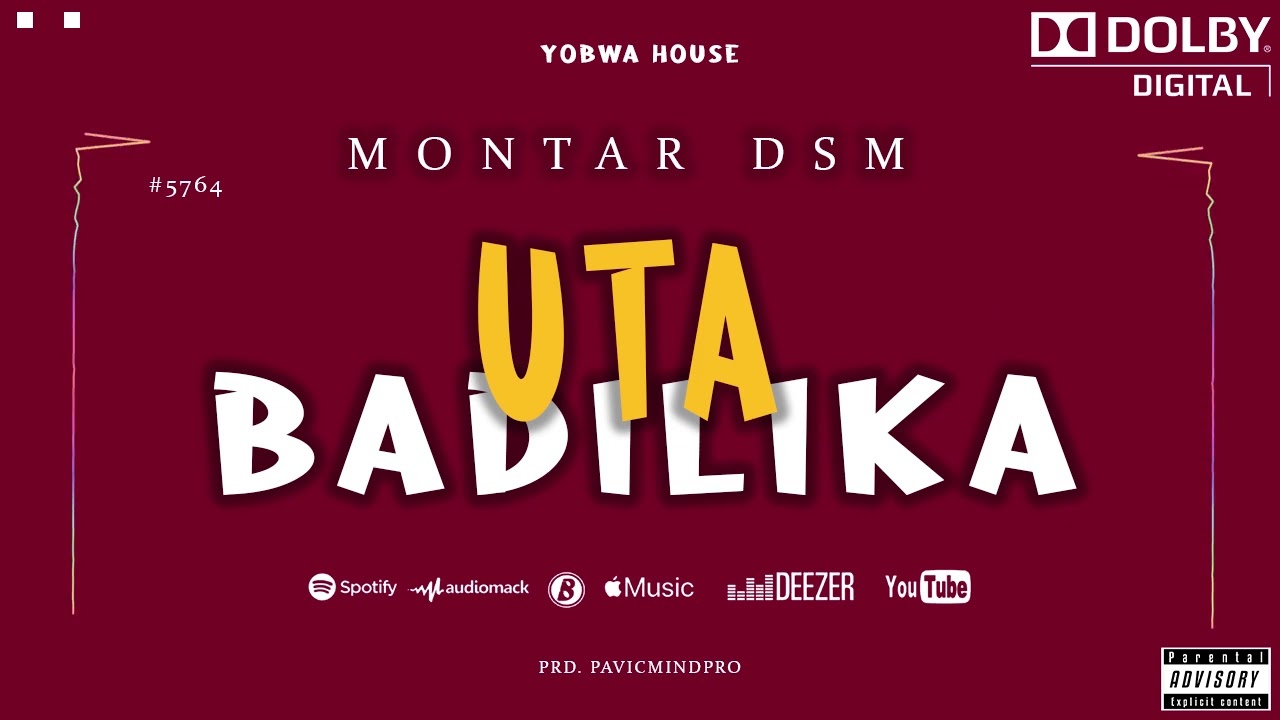 Montar Dsm - Utadilika (Official Audio Music ) 