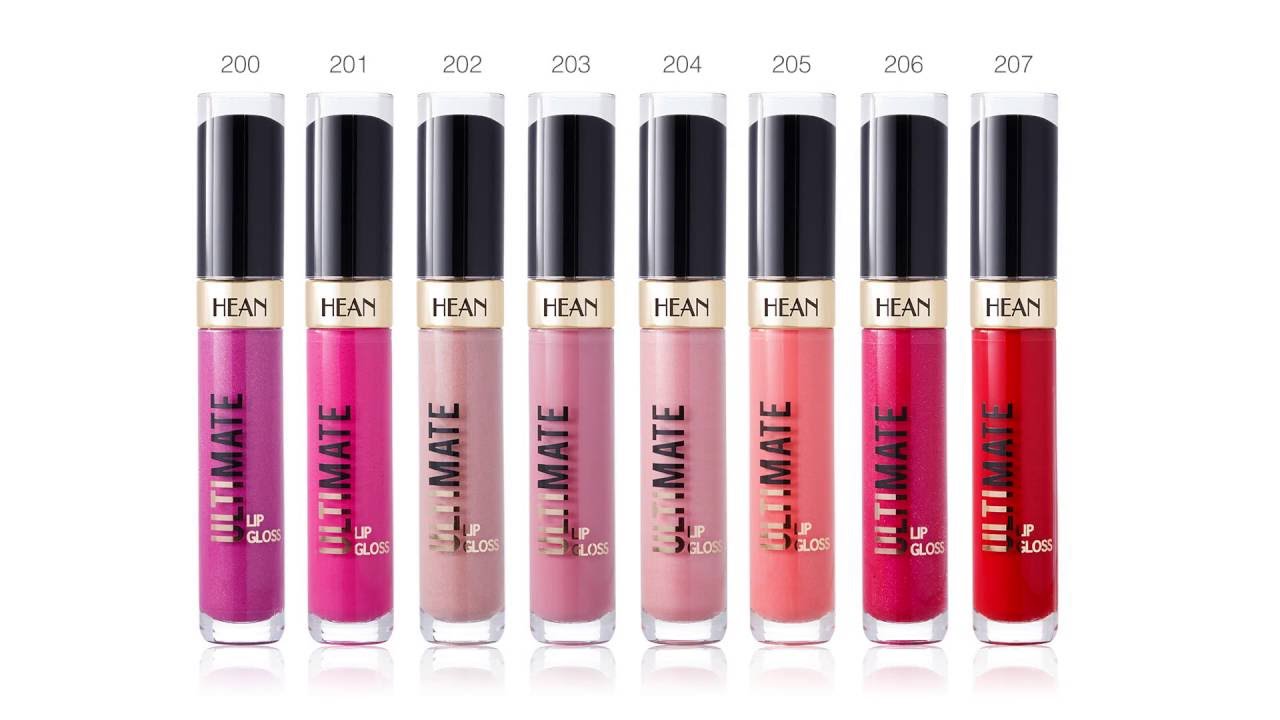 Ultimate lipgloss HEAN swatches - błyszczyk w akcji!