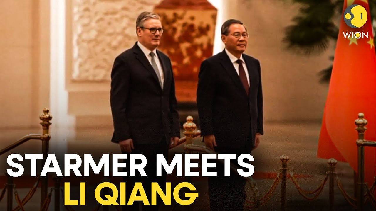 China-UK Meet LIVE: British PM Starmer Meets Chinese Premier Li Qiang | WION Live