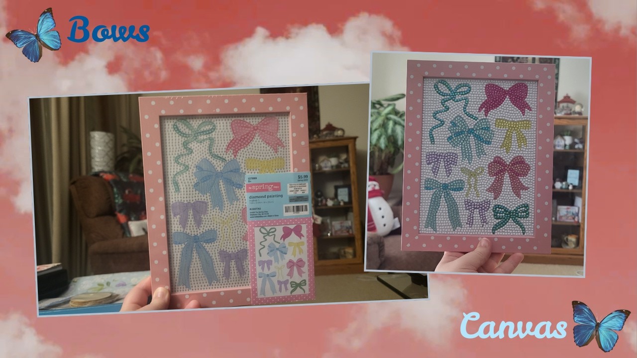 Bows | Canvas | Diamond Painting