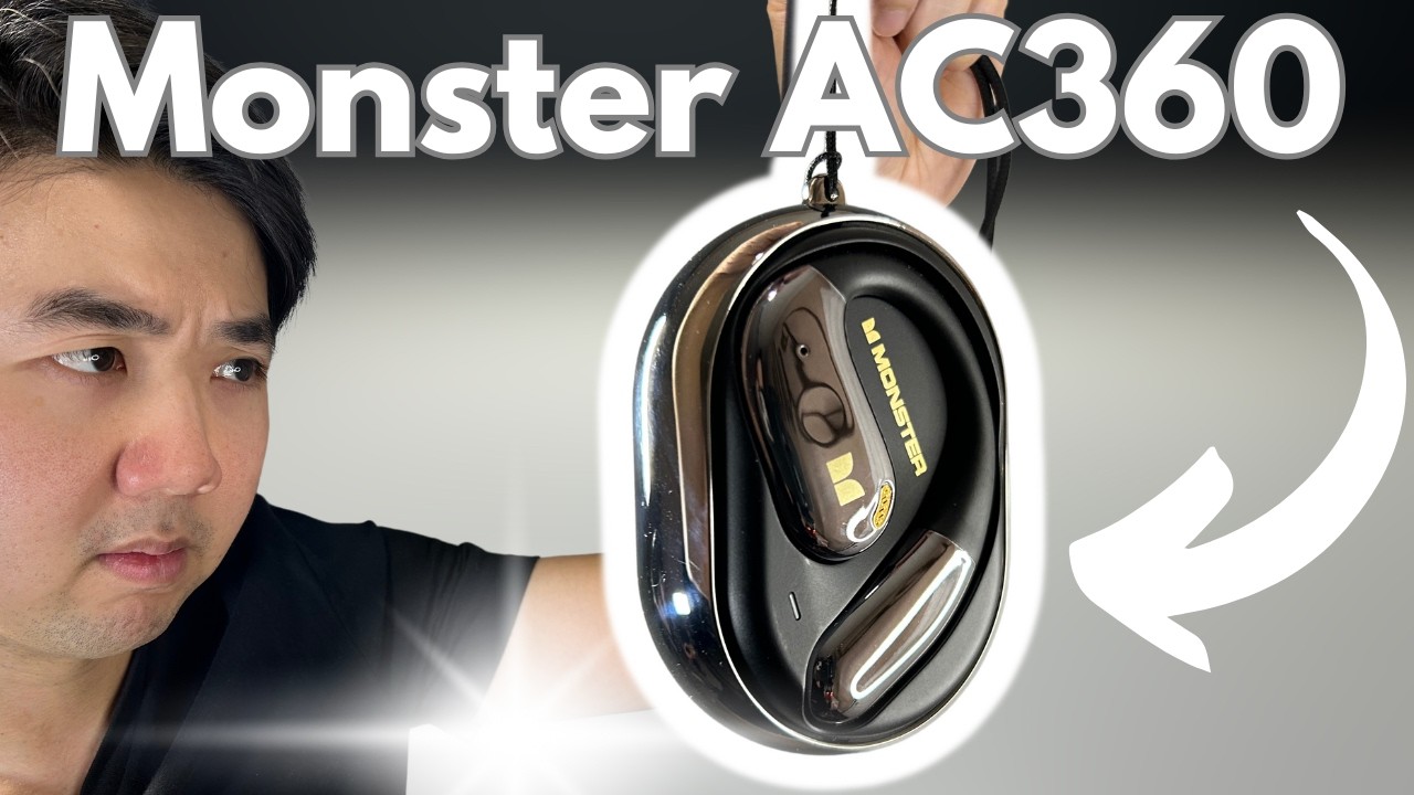 Monster AC360 Review: The Open Earbuds That REFUSE to Fall Out!