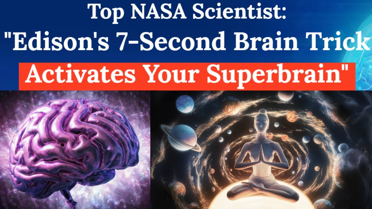7 Second Brain Trick Activates Your Superbrain - Edison&rsquo;s 7-Second Brain Trick Gives You Genius IQ