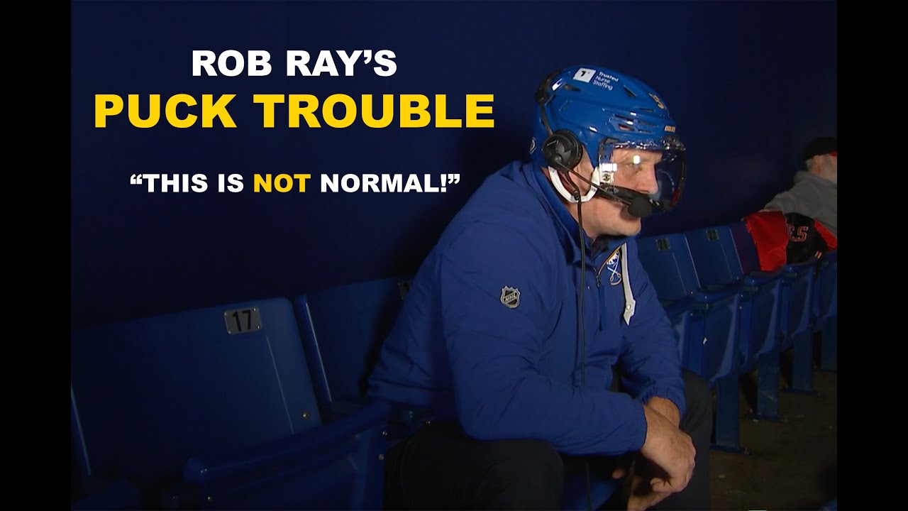 OH PUCK!  It's been quite the week for Rob Ray💥🤕🔝🌭