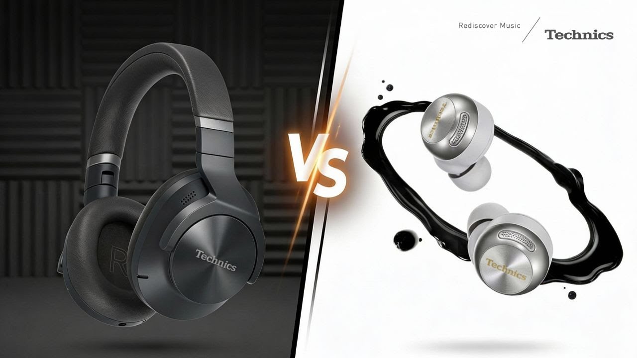 Отличия полноразмерных и внутриканальных наушников | Technics Hi-Fi Essentials