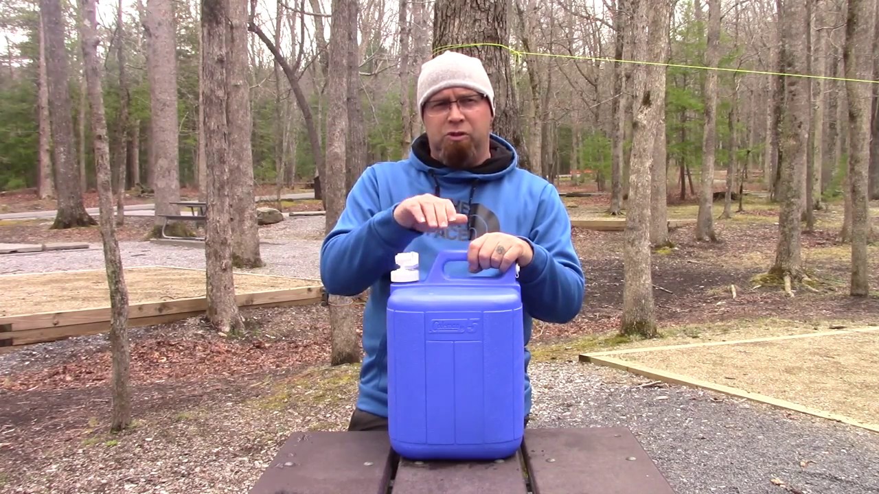 Coleman 5 water jug review