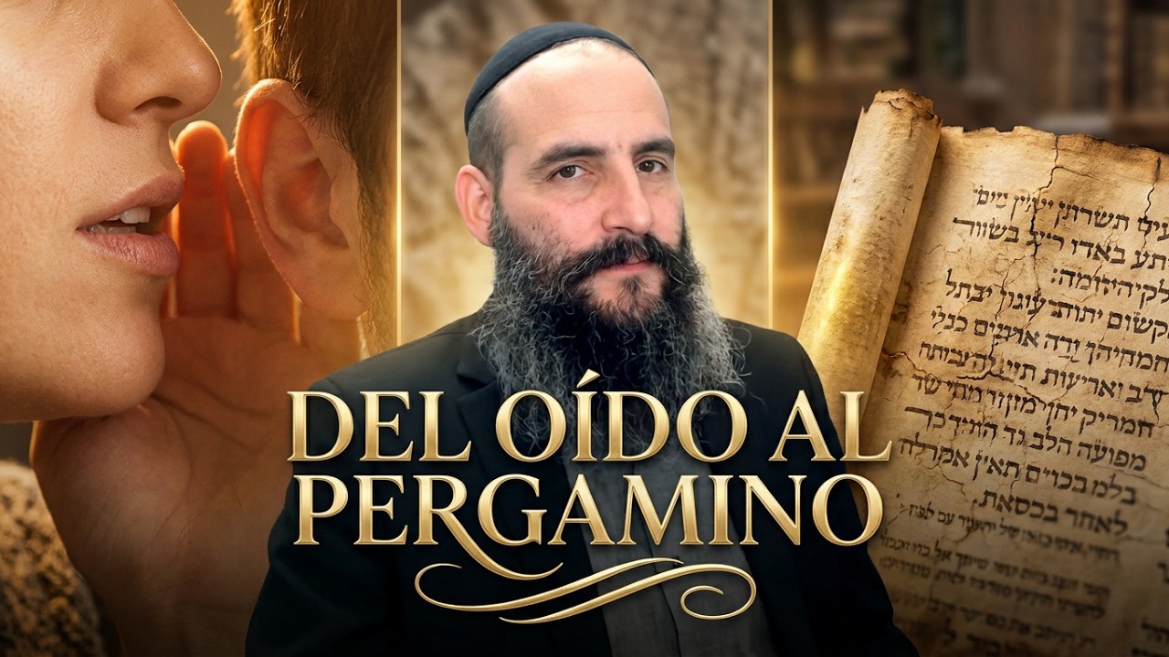 Del Oído al Pergamino: El Origen Oral de las Enseñanzas sobre Yehoshua de Nazaret
