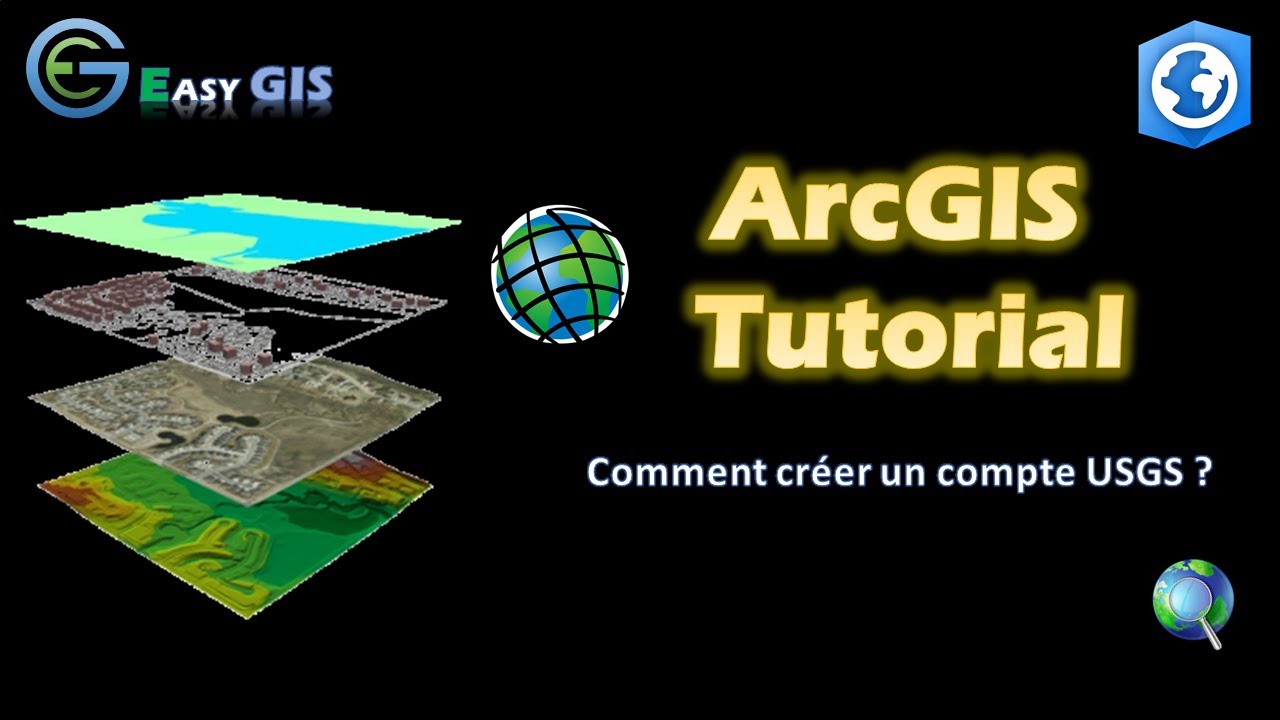 Comment créer un compte USGS / How to create an USGS account