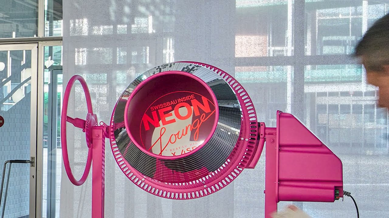 #NEONLOUNGE @swissbau inside 2024