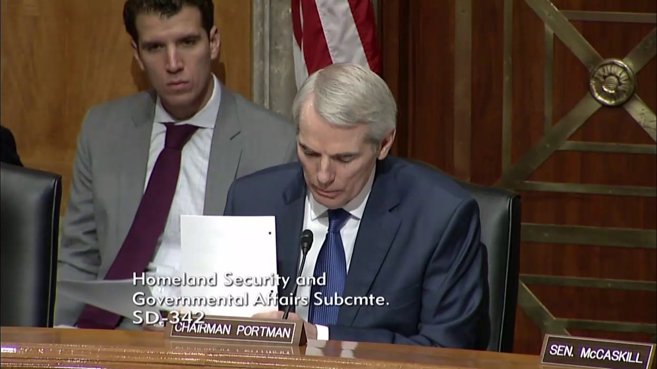 Portman Questions Backpage CEO Carl Ferrer