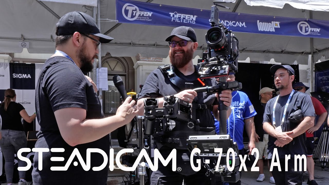 Первый показ Steadicam M2 и Steadicam G-70x2 Arm на выставке Cine Gear Expo в Лос-Анджелесе