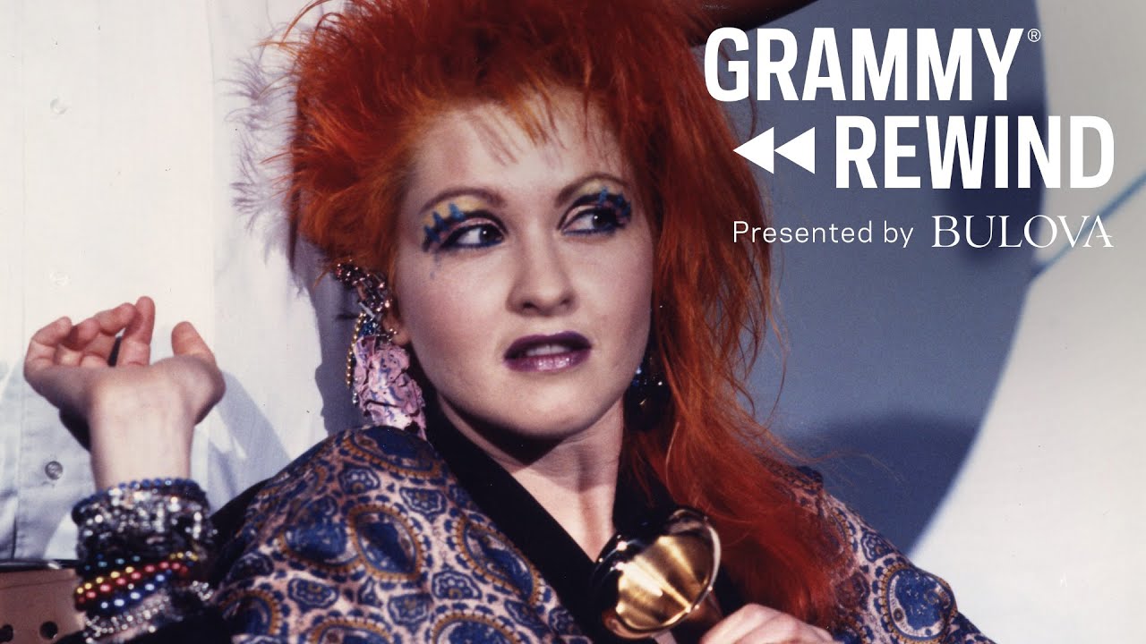Watch Cyndi Lauper Win Her First GRAMMY In 1985 | GRAMMY Rewind