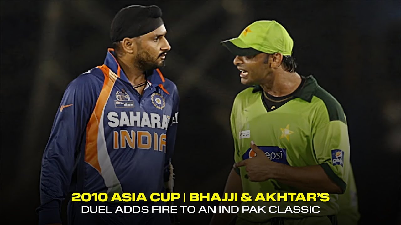 Bhajji & Akhtar's Duel