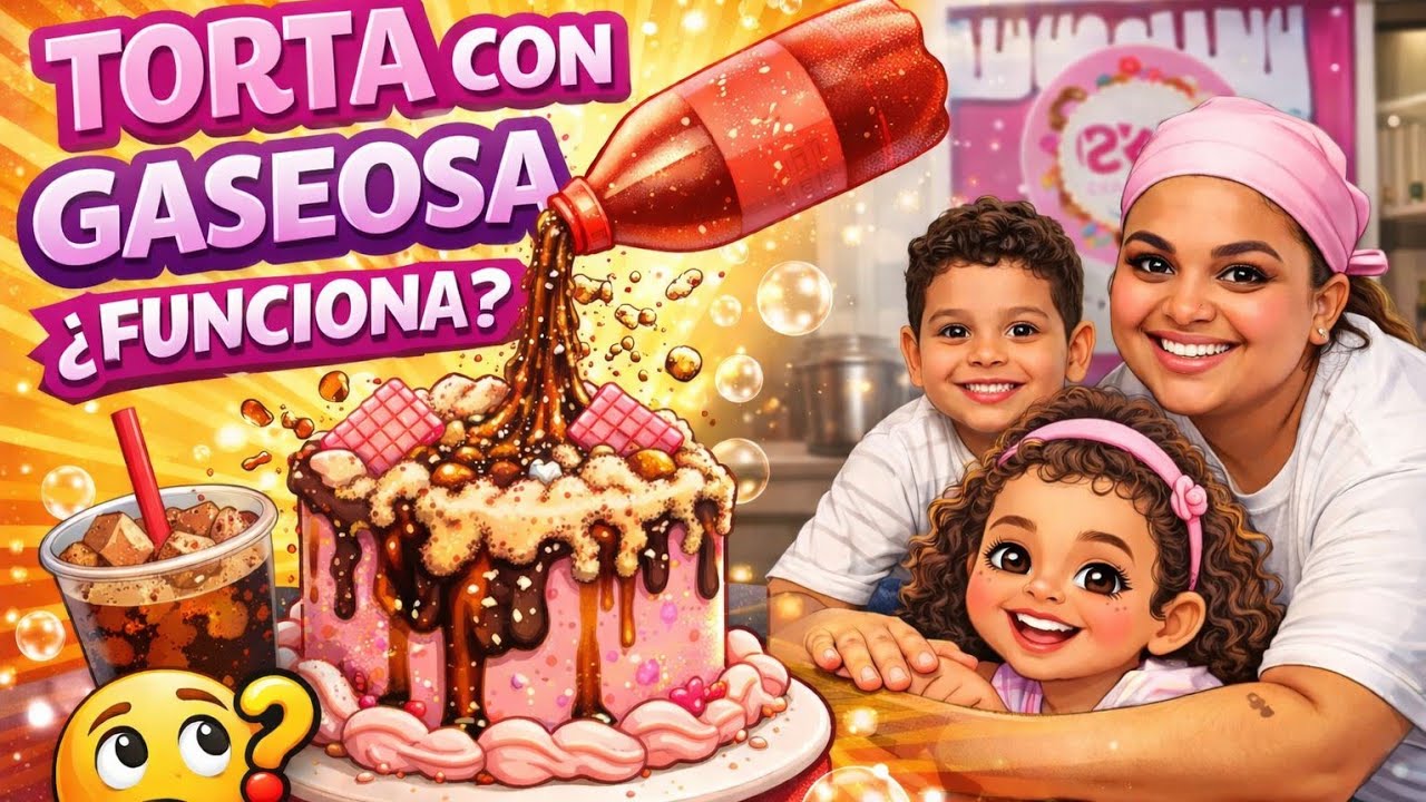 Torta con gaseosa... ¿Funciona?